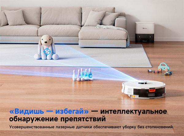 Робот-пылесос Redroad R11 мощностью 10 000 Па с удлинённой боковой щёткой поступает в продажу