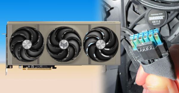 Стало известно о втором случае плавления коннектора 12V-2×6 у Sapphire Radeon RX 9070 XT Nitro+